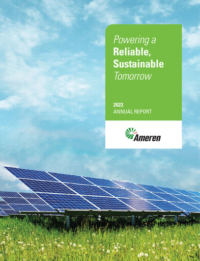 Thumbnail Ameren
 Annual Report 2022