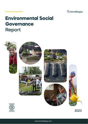 Thumbnail HomeBiogas ESG Report 2023