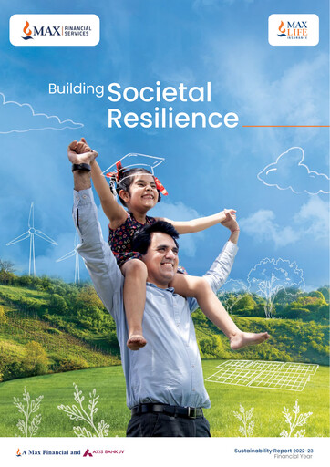 Thumbnail Max Financial Services
 Sustainability Report 2022-2023