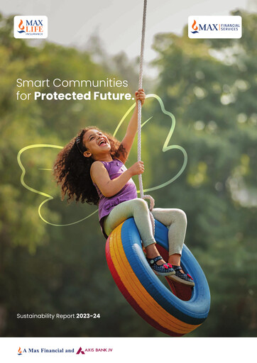Thumbnail Max Financial Services
 Sustainability Report 2023-2024
