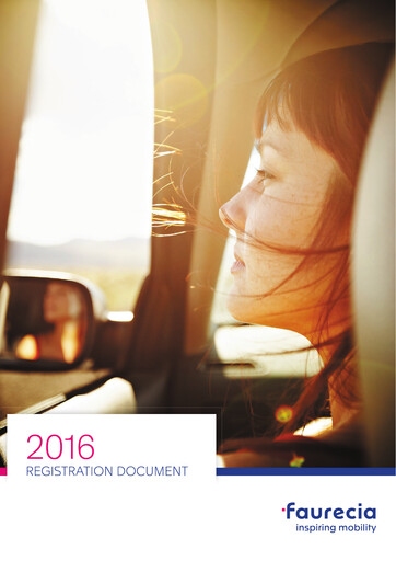 Miniature Forvia SE Document d'enregistrement universel 2016