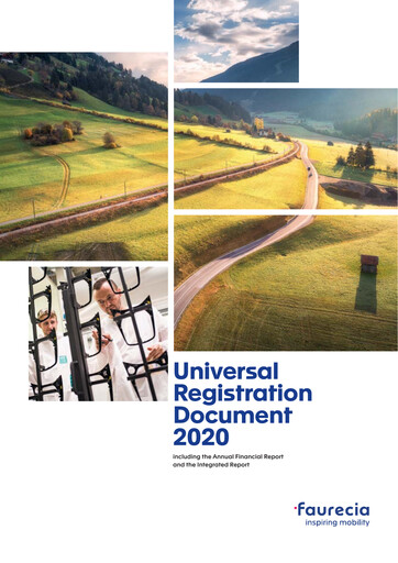 Miniature Forvia SE Document d'enregistrement universel 2020
