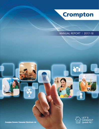 Thumbnail Crompton Greaves Consumer Electricals Annual Report 2017-2018