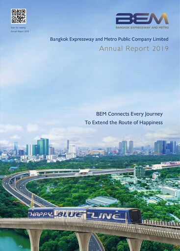 Thumbnail Bangkok Expressway and Metro (BEM) Annual Report 2019
