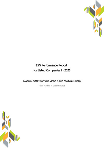 Thumbnail Bangkok Expressway and Metro (BEM) ESG Report 2025