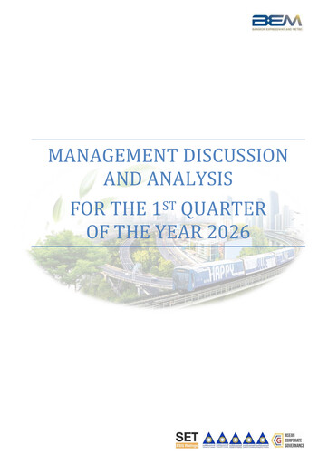 Thumbnail Bangkok Expressway and Metro (BEM) Quarterly Report 2026-q1
