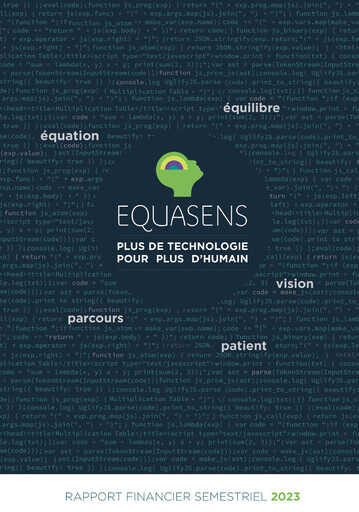 Thumbnail Equasens Half-year Report 2023-h1