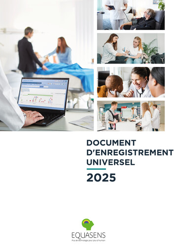 Thumbnail Equasens Universal Registration Document 2025