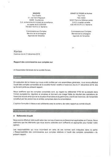 Thumbnail Clariane Financial Statement 2019