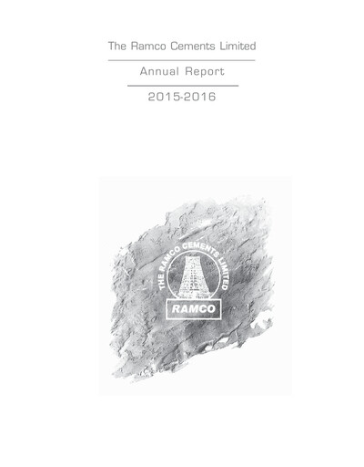 Thumbnail Ramco Cements
 Annual Report 2015-2016