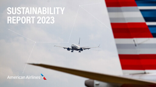 Thumbnail American Airlines Sustainability Report 2023
