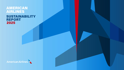 Miniature American Airlines Rapport de durabilité 2025
