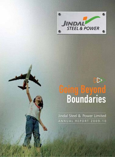 Thumbnail Jindal Steel & Power

 Annual Report 2009-2010