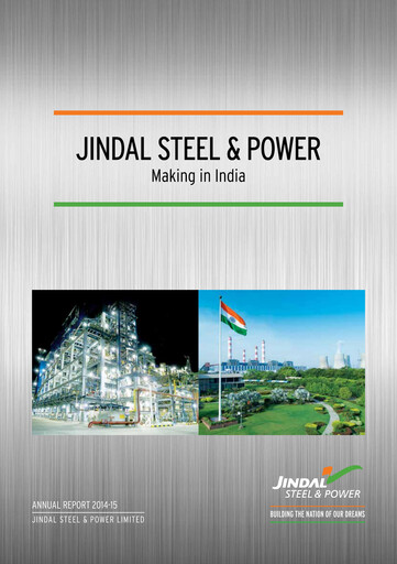 Thumbnail Jindal Steel & Power

 Annual Report 2014-2015