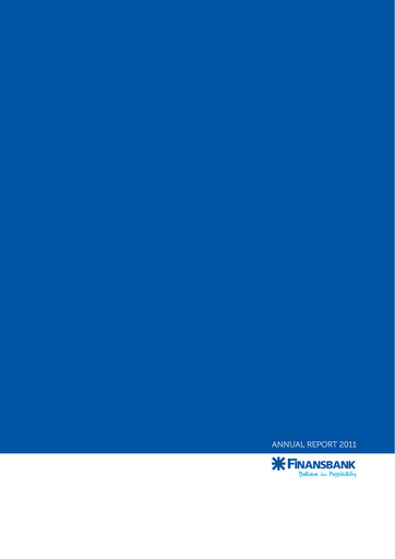 Thumbnail QNB Finansbank Annual Report 2011