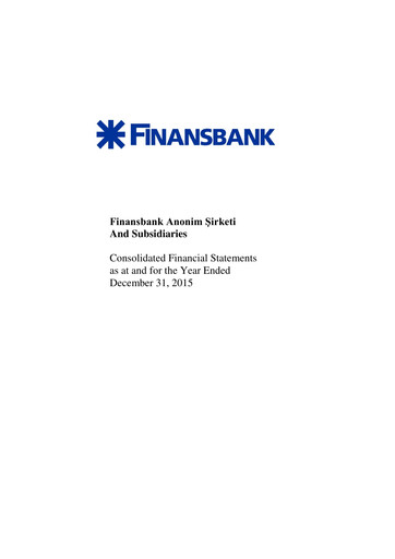 Thumbnail QNB Finansbank Financial Statement 2015