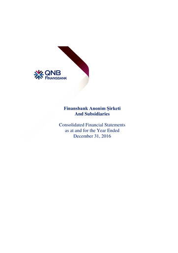 Thumbnail QNB Finansbank Financial Statement 2016