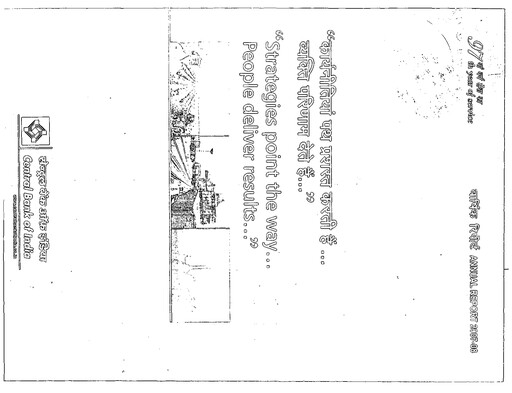 Thumbnail Central Bank of India Annual Report 2007-2008