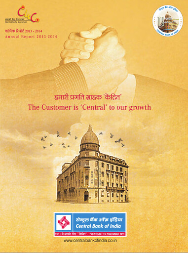 Thumbnail Central Bank of India Annual Report 2013-2014