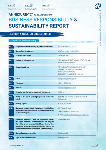 Thumbnail AIA Engineering Sustainability Report 2023-2024