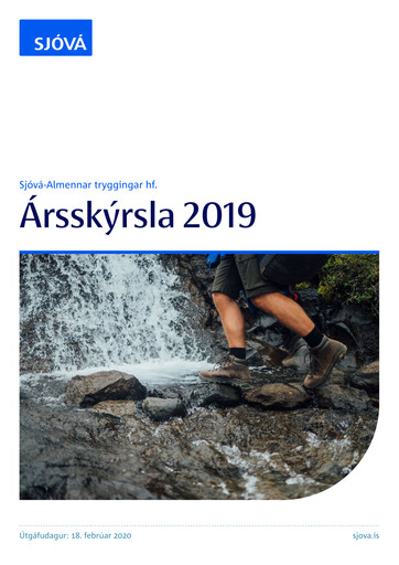 Thumbnail Sjóvá-Almennar tryggingar Annual Report 2019