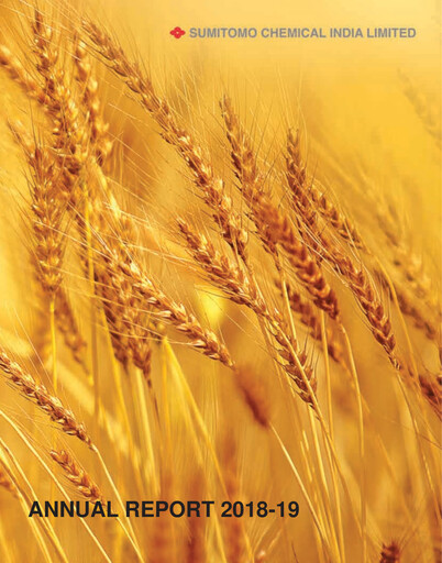 Thumbnail Sumitomo Chemical
 India Annual Report 2018-2019