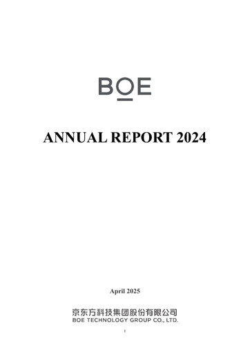 Thumbnail BOE Technology Annual Report 2024
