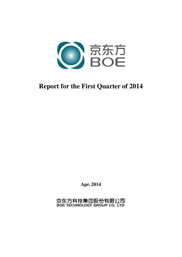 Thumbnail BOE Technology Quarterly Report 2014-q1