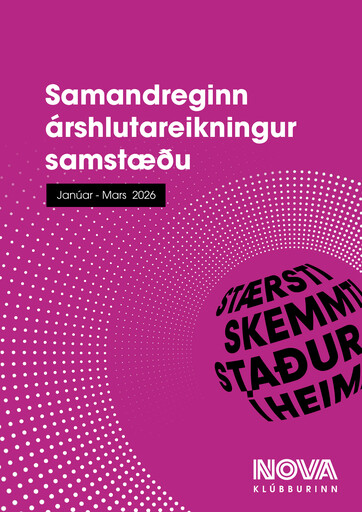 Thumbnail Nova Klúbburinn Quarterly Report 2026-q1