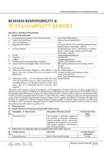 Thumbnail Shriram Transport Finance

 ESG Report 2022-2023