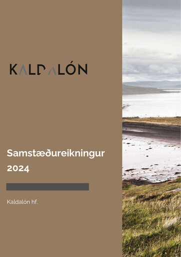 Thumbnail Kaldalón Annual Report 2024