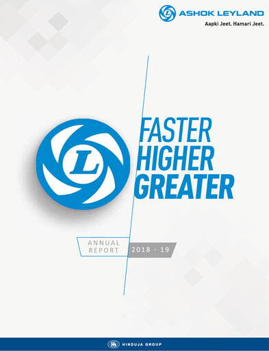 Vorschaubild Ashok Leyland
 Jahresbericht 2018-2019