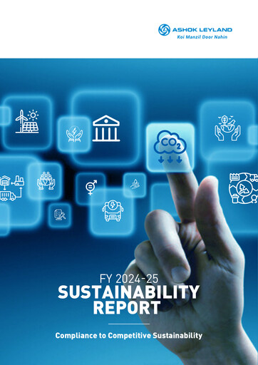 Vorschaubild Ashok Leyland
 Nachhaltigkeitsbericht 2024-2025