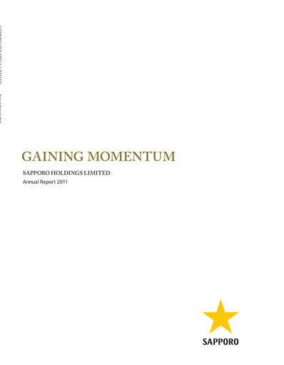 Miniature Sapporo Rapport annuel 2011