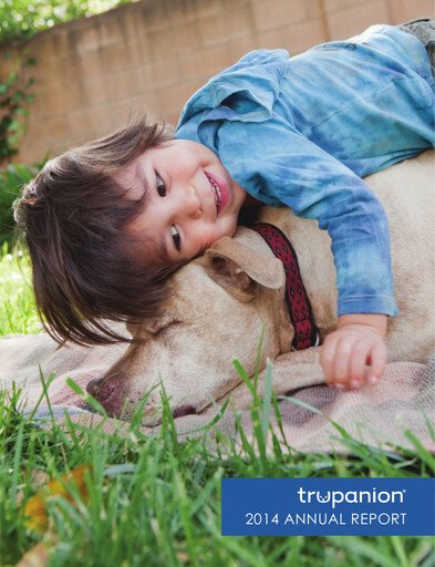 Thumbnail Trupanion
 Annual Report 2014