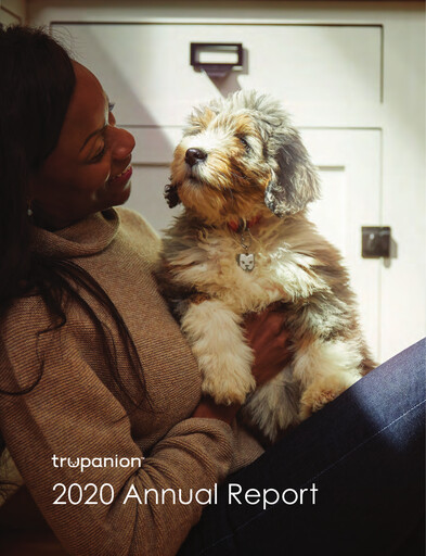 Thumbnail Trupanion
 Annual Report 2020