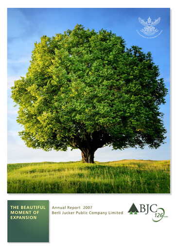 Thumbnail Berli Jucker (BJC) Annual Report 2007