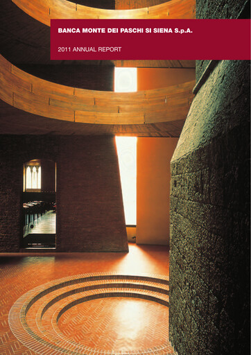 Miniature Banca Monte dei Paschi di Siena Rapport annuel 2011
