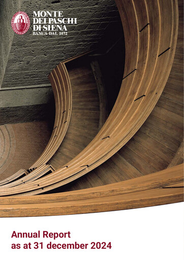 Miniature Banca Monte dei Paschi di Siena Rapport annuel 2024