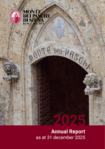Thumbnail Banca Monte dei Paschi di Siena Annual Report 2025