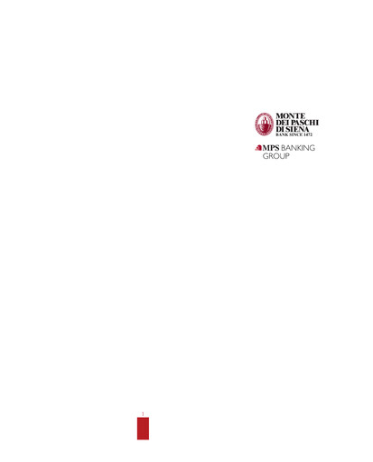 Thumbnail Banca Monte dei Paschi di Siena Financial Statement 2006