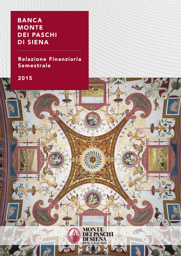 Miniature Banca Monte dei Paschi di Siena Rapport semestriel 2015
