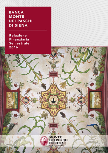 Miniature Banca Monte dei Paschi di Siena Rapport semestriel 2016