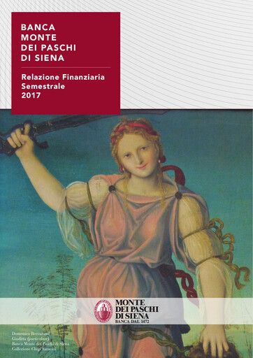 Miniature Banca Monte dei Paschi di Siena Rapport semestriel 2017