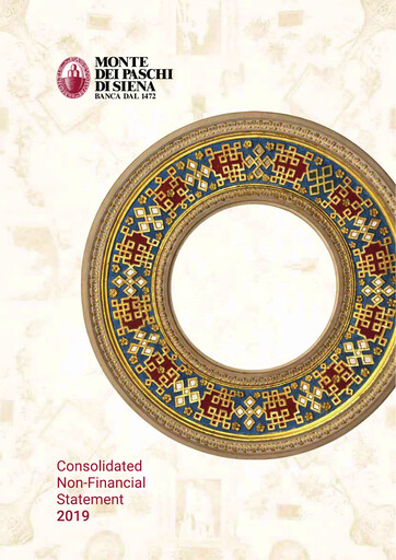 Thumbnail Banca Monte dei Paschi di Siena Sustainability Report 2019