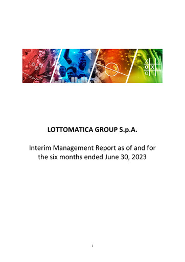 Thumbnail Lottomatica Group Half-year Report 2023-h1