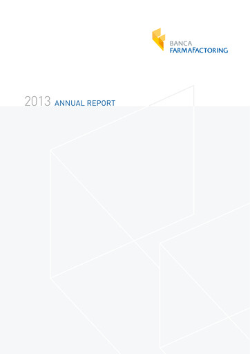 Thumbnail BFF Bank Annual Report 2013