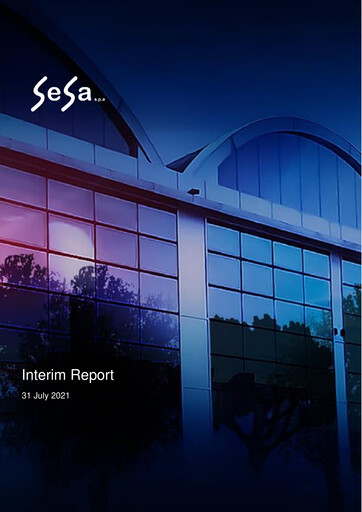 Miniature SeSa S.p.A. Rapport trimestriel 2021-q1