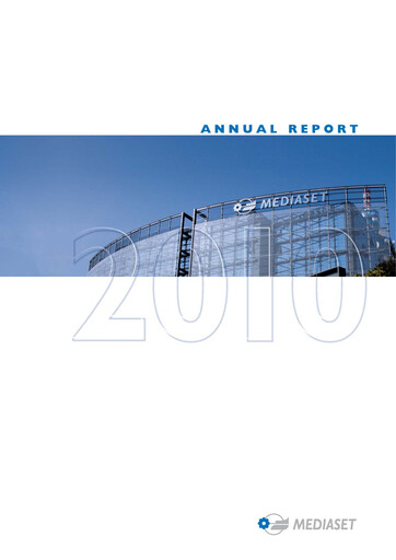 Thumbnail MFE-Mediaforeurope Annual Report 2010