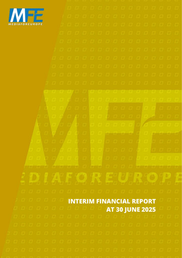 Thumbnail MFE-Mediaforeurope Half-year Report 2025-h1